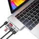 Type-C Pass-Through USB Hub with USB-C Charging port