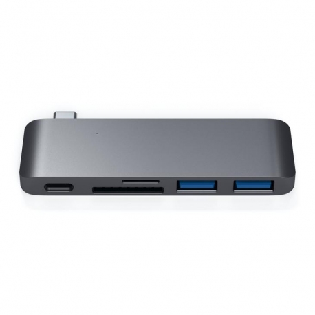 Type-C Pass-Through USB Hub with USB-C Charging port