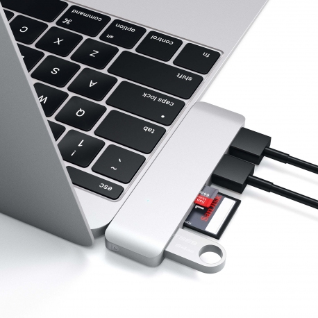 Type-C USB 3.0 3-in-1 Combo Hub