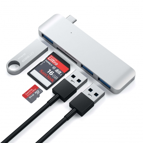 Type-C USB 3.0 3-in-1 Combo Hub