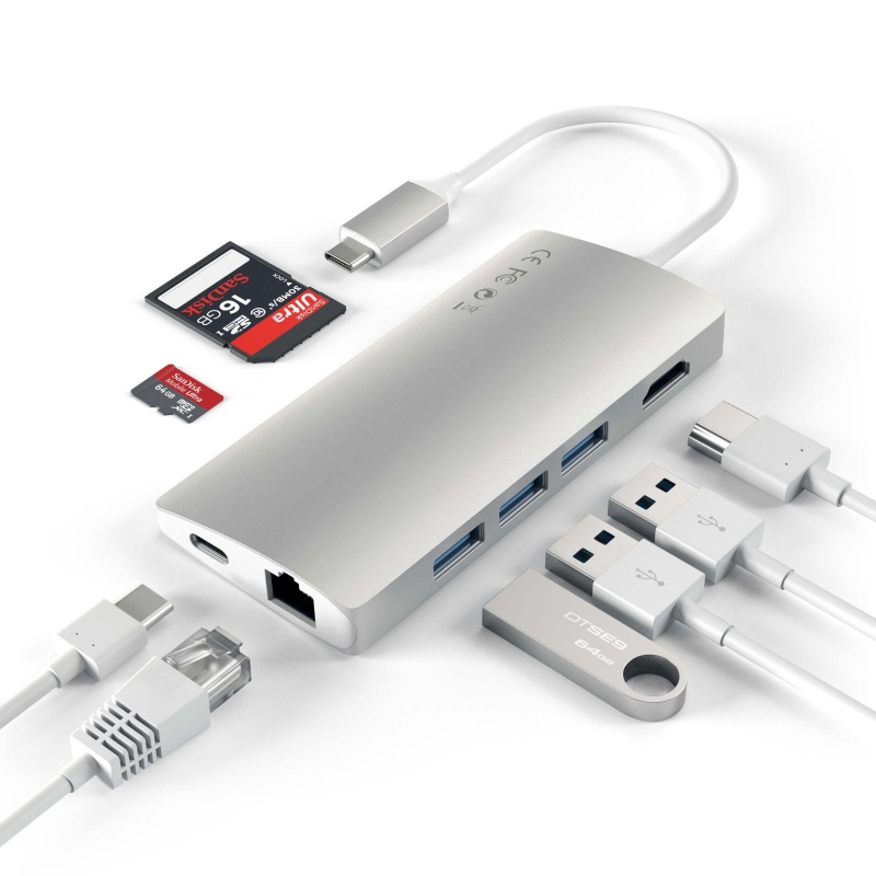 Adaptador USB-C a Ethernet de Satechi