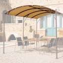 Canvas for self-supporting pergola ILLUSION 400g / m - 4 x 3 m - Polyester / PVC