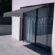Store Banne SUVA - Auvant manuel pour terrasse 250x130 - Gris