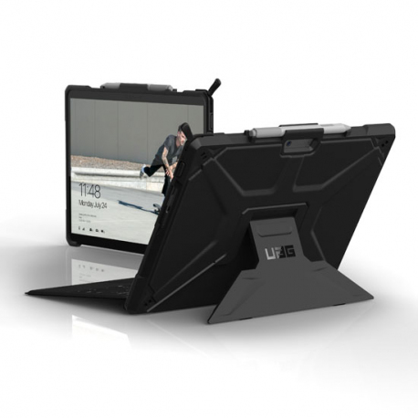 Reinforced Folio Case for Surface Pro X - IP64 Standard - Black