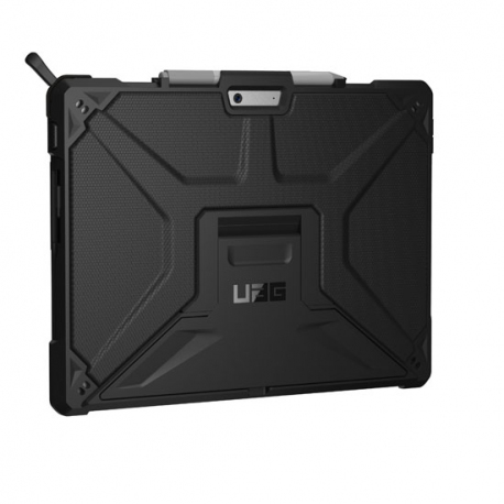 Coque Folio Renforcée pour Surface Pro X - Norme IP64 - Noir