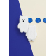 Contactless Wallet for Family Use - White Bear Shape