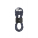 Cable with USB to Lightning Connector (1.2m) - BELT - Indigo