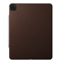 Coque de Protection Arrière en Cuir pour iPad Pro 12.9 (2020) - Marron