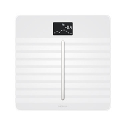 Body Cardio Connected Scale with Body Composition Analysis and Cardiovascular Control - White