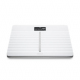 Body Cardio Connected Scale with Body Composition Analysis and Cardiovascular Control - White