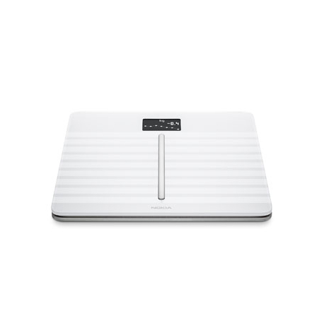 Body Cardio Connected Scale with Body Composition Analysis and Cardiovascular Control - White