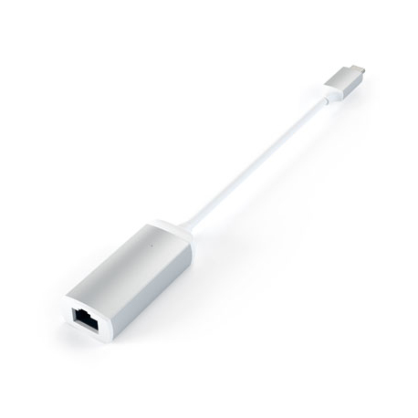 Aluminum Type-C to Ethernet Adapter - Silver