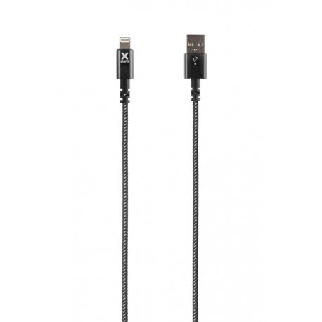 Câble avec Connecteur USB vers Lightning (1m) - Noir