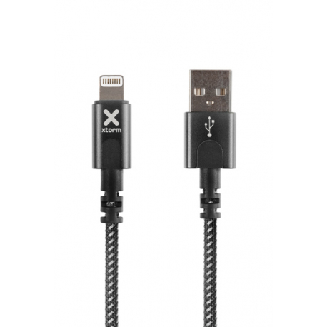 Câble avec Connecteur USB vers Lightning (1m) - Noir