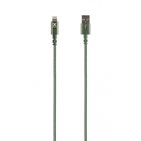 Cable with USB to Lightning Connector (1m) - Green
