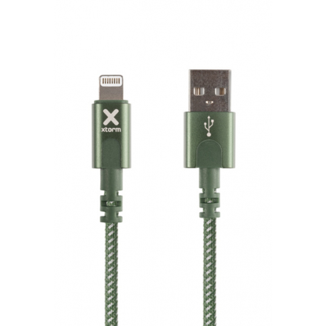 Câble avec Connecteur USB vers Lightning (1m) - Vert