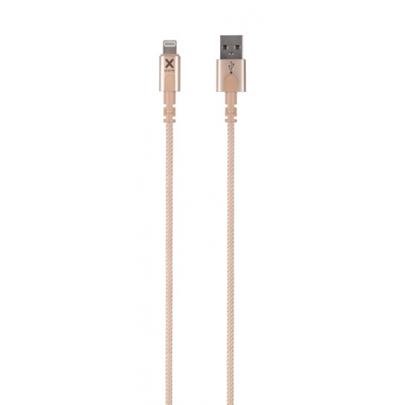 Cable with USB to Lightning Connector (1m) - Gold