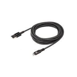 Cable with USB to Lightning Connector (3m) - Black