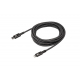 Cable with USB-C to Lightning Connector (3m) - Black