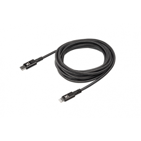 Câble avec Connecteur USB-C vers Lightning (3m) - Noir