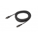 Cable with USB-C to Lightning Connector (3m) - Black