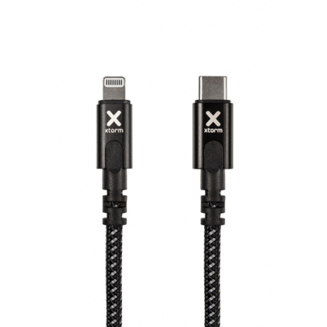Cable with USB-C to Lightning Connector (3m) - Black