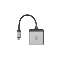 USB-C to 2x HDMI Hub - XTORM - Gray