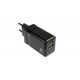 Chargeur de voyage Lightning 18W pour smartphones et tablettes - Noir