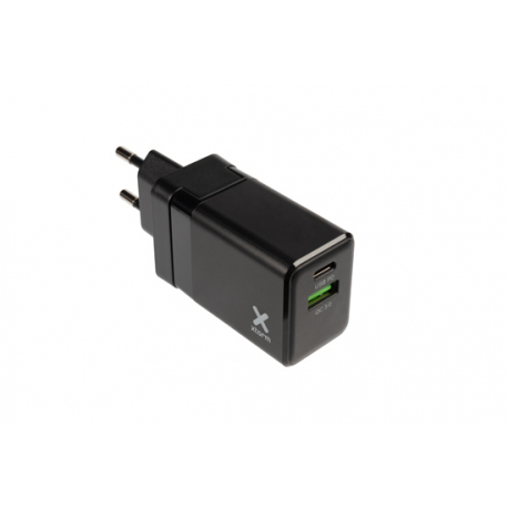 Chargeur de voyage Lightning 18W pour smartphones et tablettes - Noir