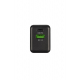 Chargeur de voyage Lightning 18W pour smartphones et tablettes - Noir