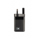 18W Lightning Travel Charger for Smartphones and Tablets - Black