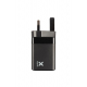 Chargeur de voyage Lightning 18W pour smartphones et tablettes - Noir