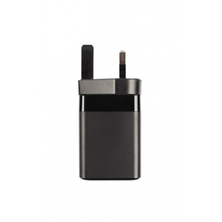 Chargeur de voyage Lightning 18W pour smartphones et tablettes - Noir