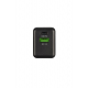 Chargeur de voyage Lightning 18W pour smartphones et tablettes - Noir