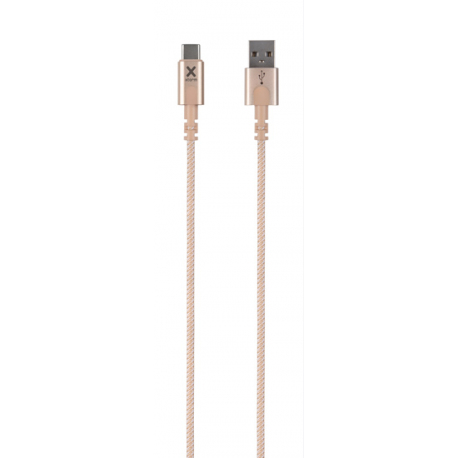 Cable with USB connector to USB-C (1m) - Gold