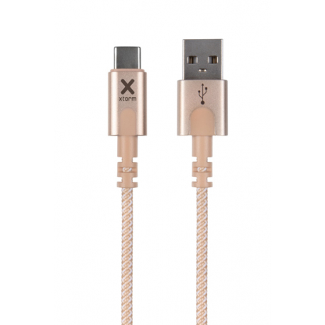 Cable with USB connector to USB-C (1m) - Gold