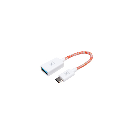 Mini Adaptateur USB-C vers USB femelle - Orange