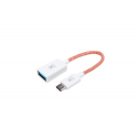 Câble Plat avec Connecteur USB vers Lightning (3m) - Blanc