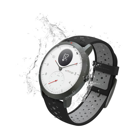 MultiSports Connected Watch - Steel HR - White