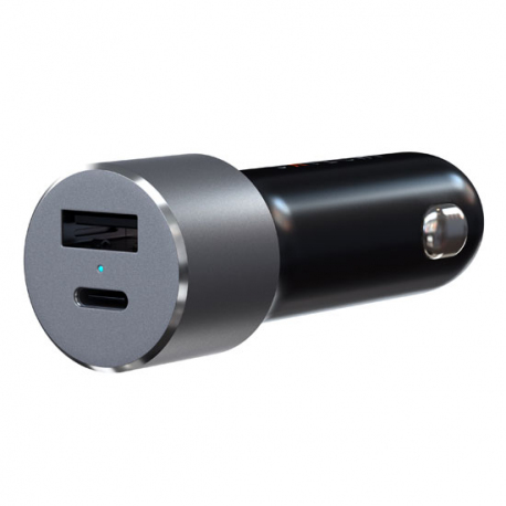 USB-C Cigarette Lighter Socket - Power 72W - Dark Gray