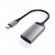 USB Type-C to HDMI adapter 4K @ 60HZ - Charcoal grey