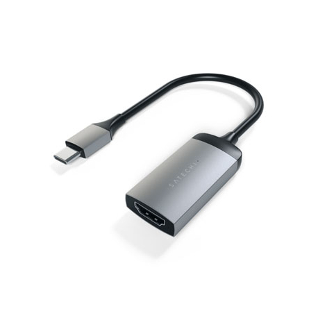 USB Type-C to HDMI adapter 4K @ 60HZ - Charcoal grey