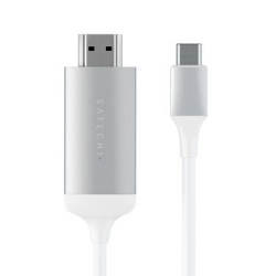 Cable USB Type-C vers HDMI 4K @60Hz Argent