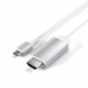 Aluminum TYPE-C to HDMI Cable 4K @60HZ - Silver