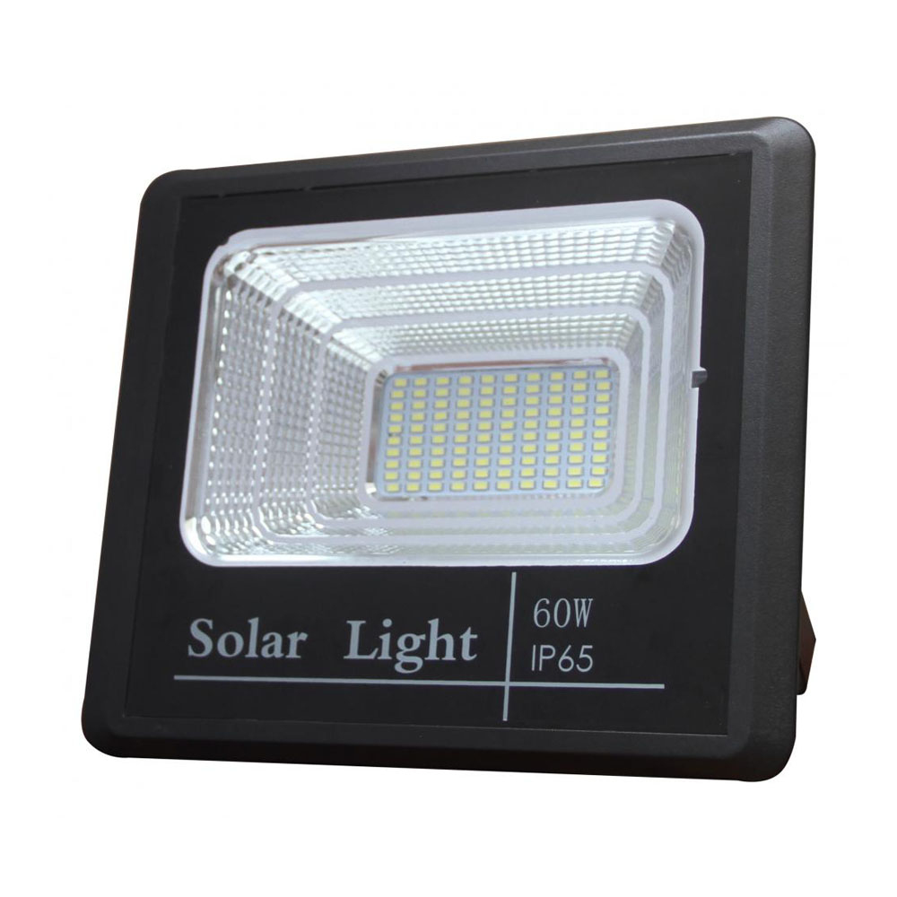 Projecteur LED solaire, détecteur & panneau déporté, intensité 850 lum