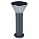 Borne Solaire Lampe de Jardin éclairage Solaire Hauteur 80 cm - 300 Lumens - 4,5 W pour 20h d'autonomie