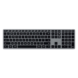 CLAVIER SLIM X3 BLUETOOTH USB-C QWERTY - SPACE GRAY