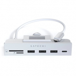 USB-C CLAMP HUB IMAC 24" (2021) ARGENT BLEU