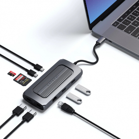 HUB USB-C MULTIPORT MX - SPACE GRAY