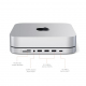 STAND & HUB MAC MINI AVEC SSD ENCLOSURE SILVER